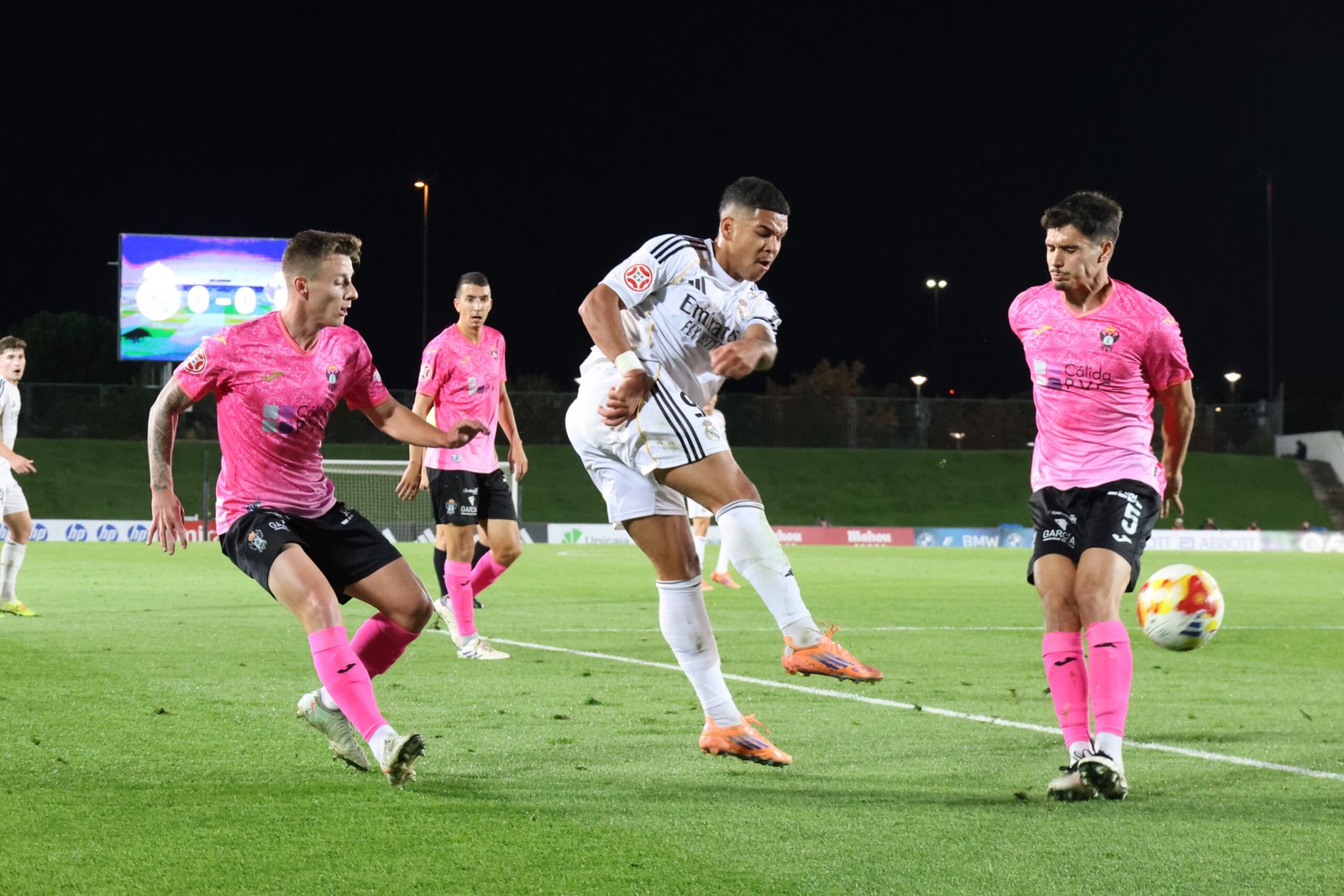 Jugadores del Castilla y Talavera.